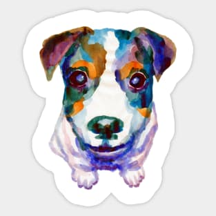 Curious puppy Sticker